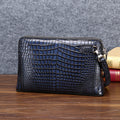 Men's Crocodile Leather Clutch Bag