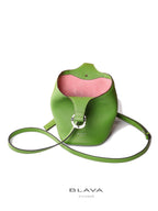 BLAVA Leather Bucket Bag