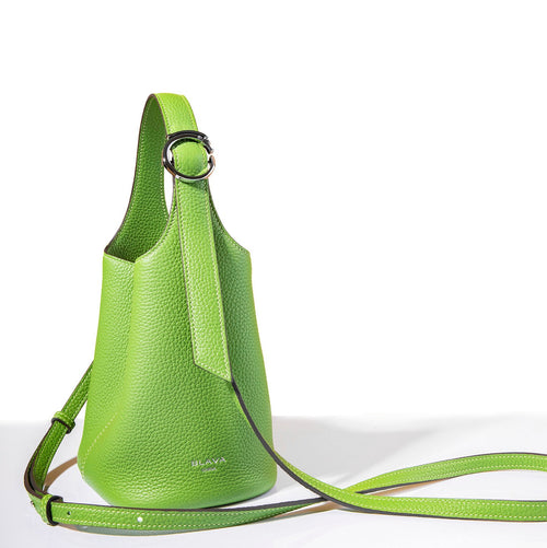 BLAVA Leather Bucket Bag