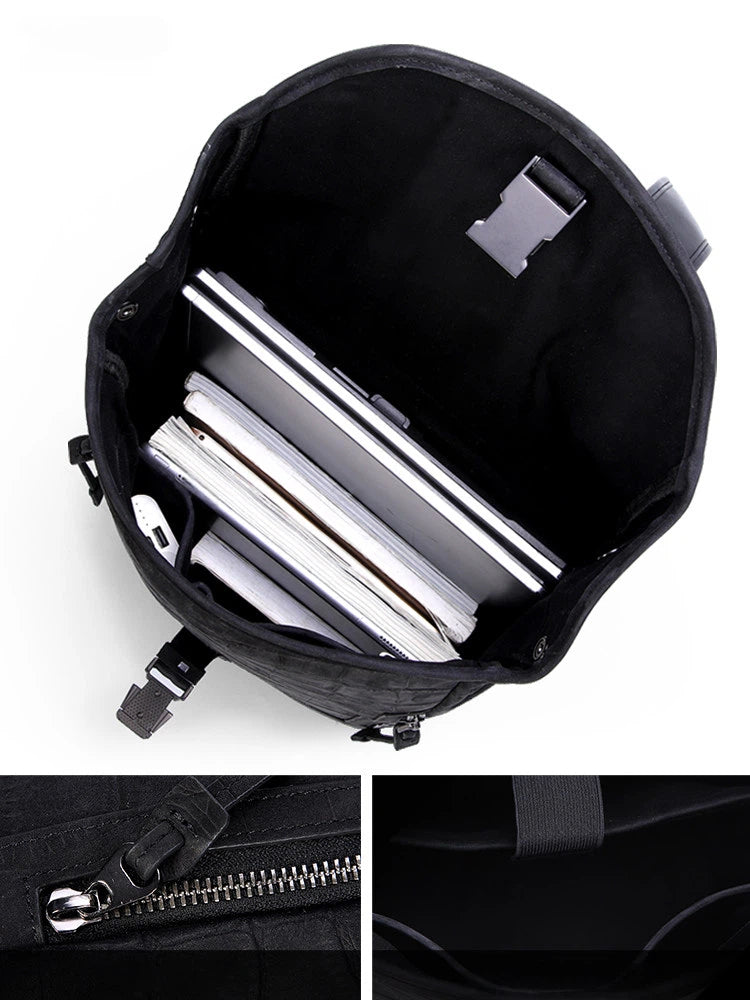 Men's Crocodile Leather Backpack