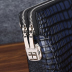 Men's Crocodile Leather Clutch Bag