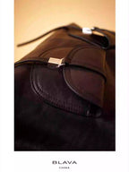 BLAVA Veg-Tanned Pocket Hobo Bag