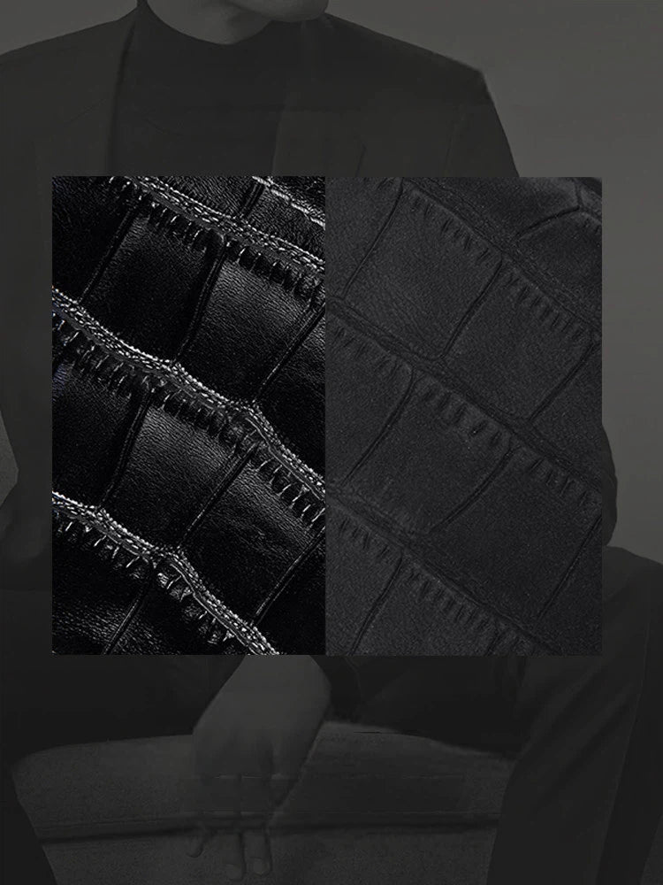 Men's Crocodile Leather Backpack