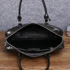 Men's Crocodile Leather Briefcase