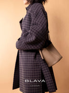 BLAVA Togo Leather Bucket Bag