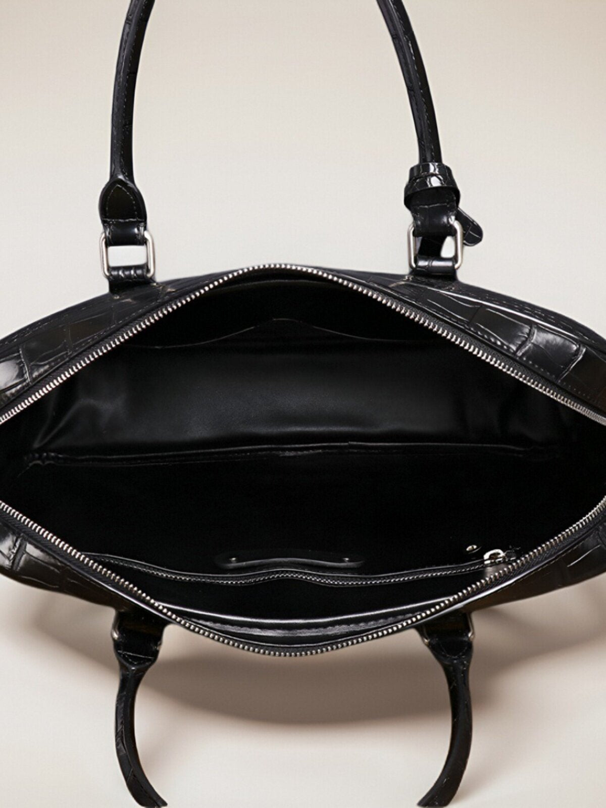 Men's Crocodile Leather Briefcase