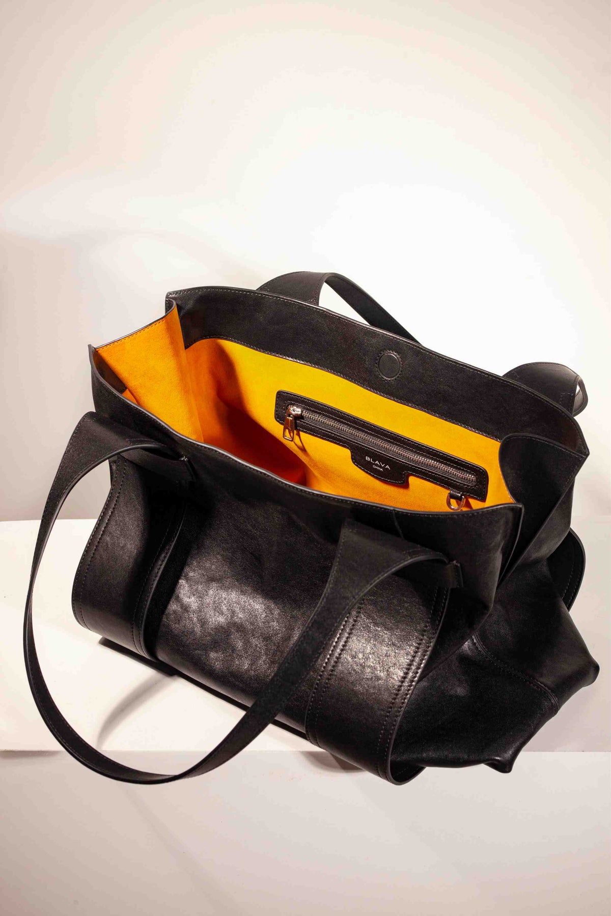 BLAVA Oversized Veg-Tanned Tote