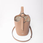 BLAVA Togo Leather Bucket Bag