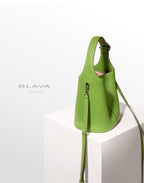 BLAVA Leather Bucket Bag