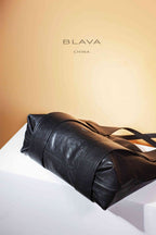 BLAVA Oversized Veg-Tanned Tote