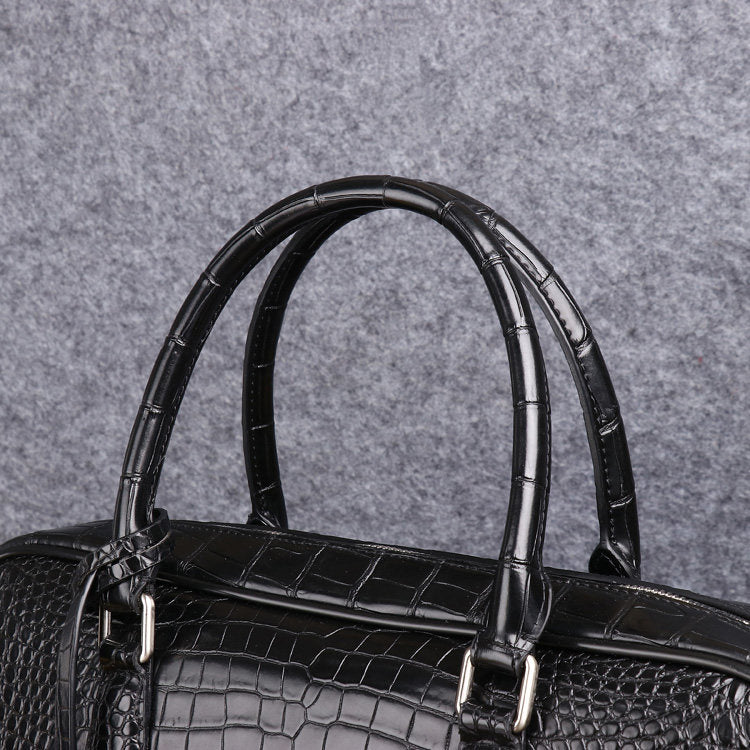 Men's Crocodile Leather Briefcase