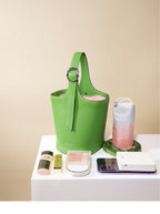 BLAVA Leather Bucket Bag