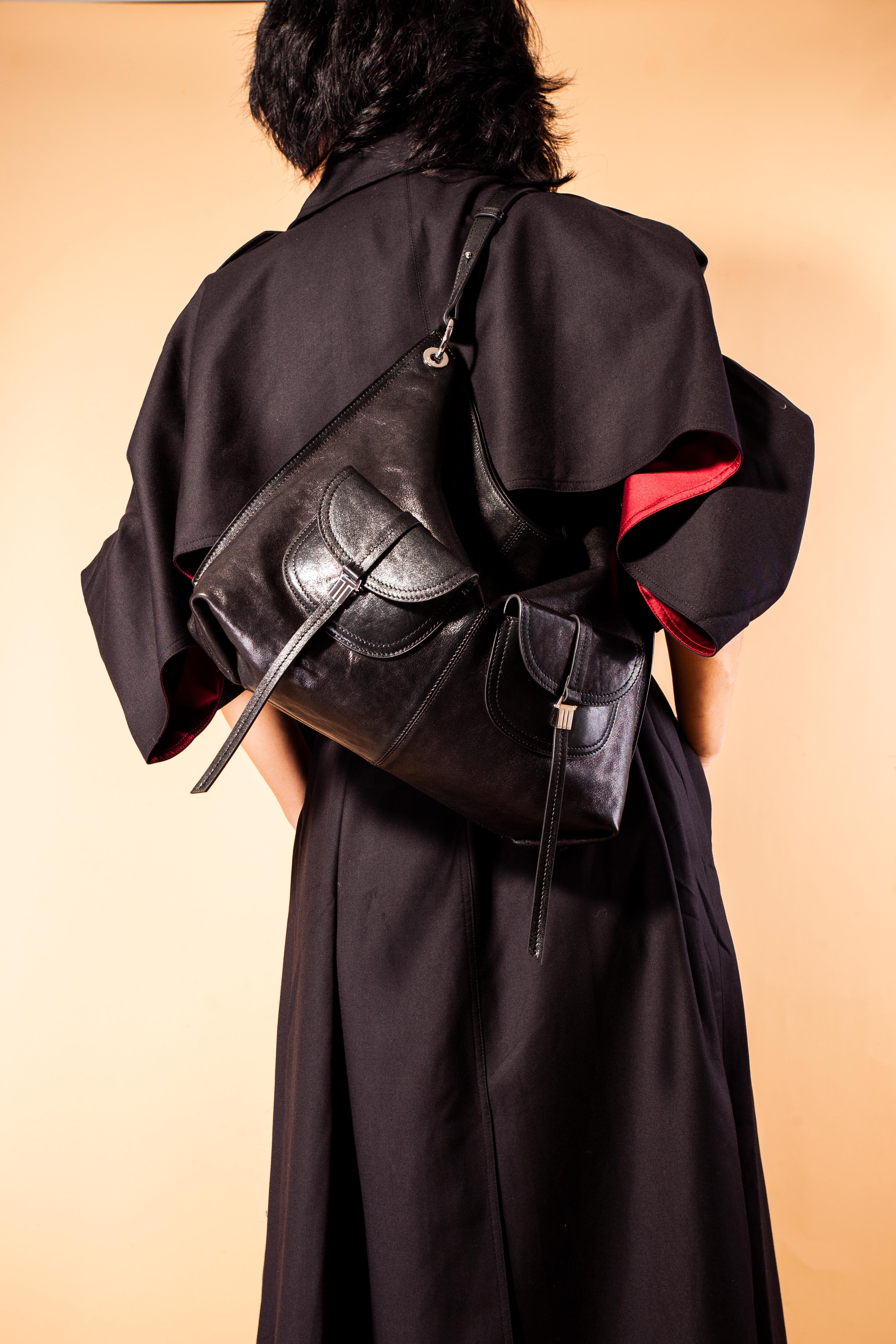 BLAVA Veg-Tanned Pocket Hobo Bag