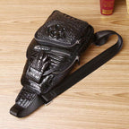 Men's Crocodile Leather Sling Bag