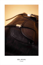 BLAVA Veg-Tanned Pocket Hobo Bag