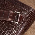 Men's Crocodile Leather Backpack