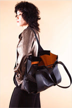 BLAVA Oversized Veg-Tanned Tote