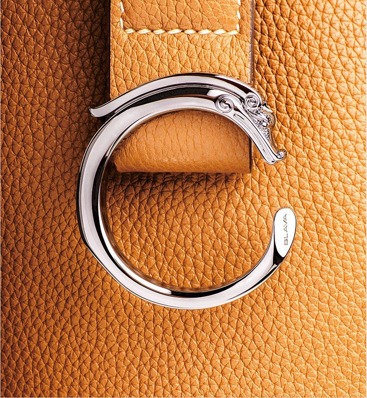BLAVA Leather Bucket Bag