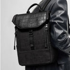Men's Crocodile Leather Backpack