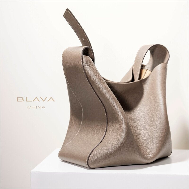 BLAVA Oriental Leather Large Hobo