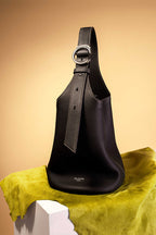 BLAVA Leather Bucket Bag