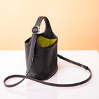BLAVA Leather Bucket Bag